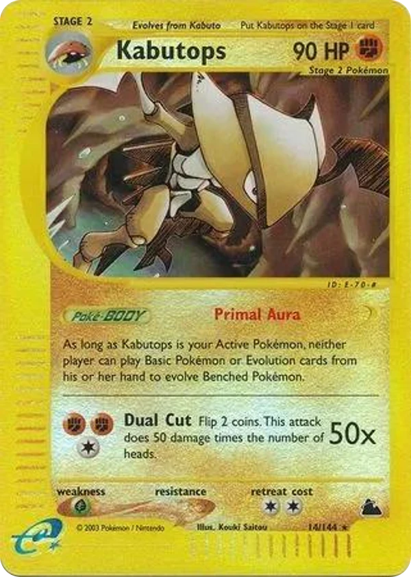 Kabutops — Skyridge #014 / 144
