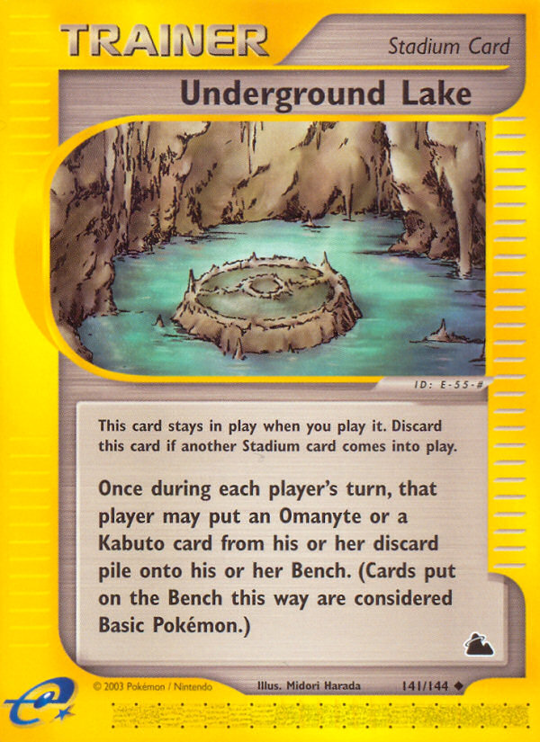 Underground Lake — Skyridge #141 / 144