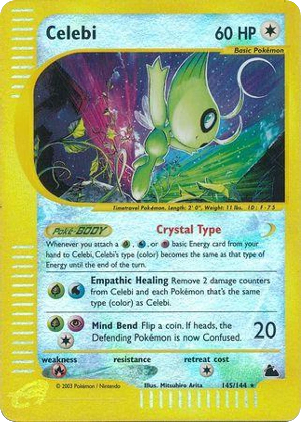Celebi — Skyridge #145 / 144