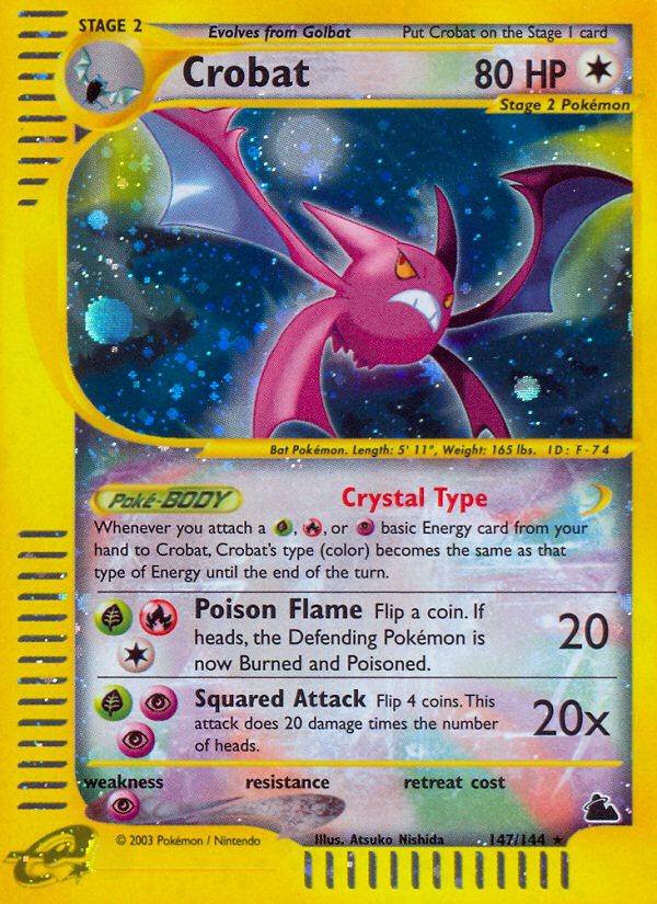 Crobat — Skyridge #147 / 144