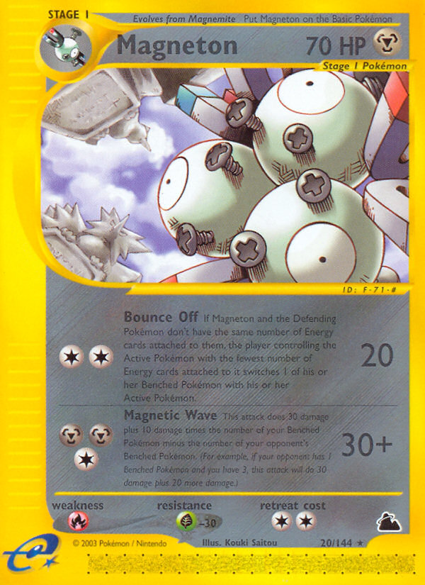 Magneton — Skyridge #020 / 144