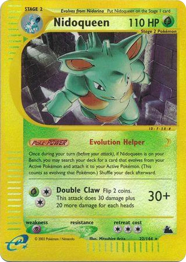 Nidoqueen — Skyridge #022 / 144