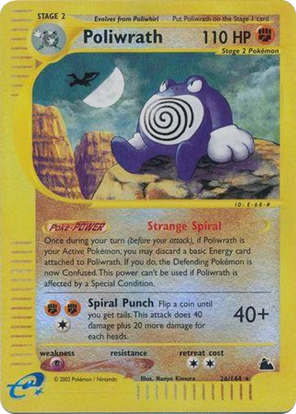 Poliwrath — Skyridge #026 / 144