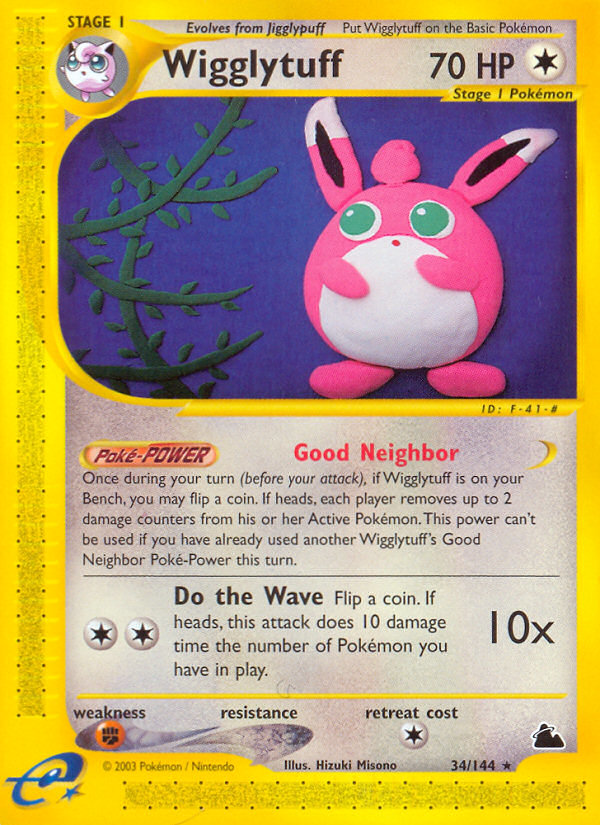 Wigglytuff — Skyridge #034 / 144