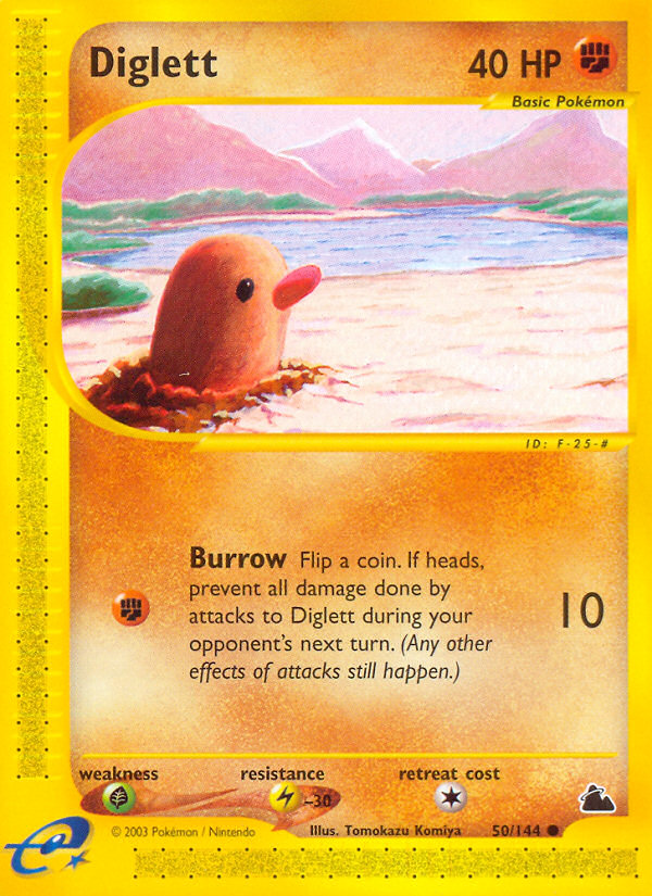 Diglett — Skyridge #050 / 144