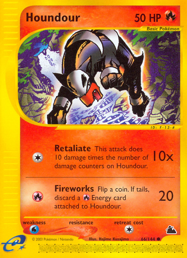Houndour — Skyridge #066 / 144