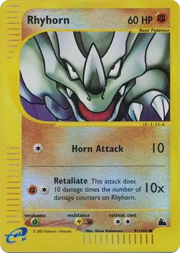 Rhyhorn — Skyridge #091 / 144