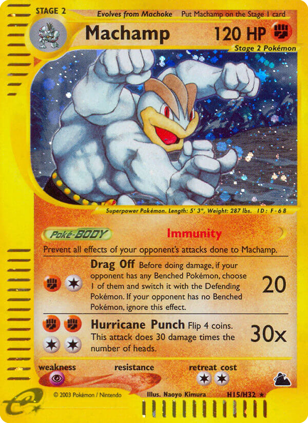 Machamp — Skyridge #015 / 144