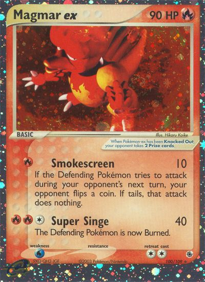 Magmar ex — Ruby & Sapphire #100 / 109