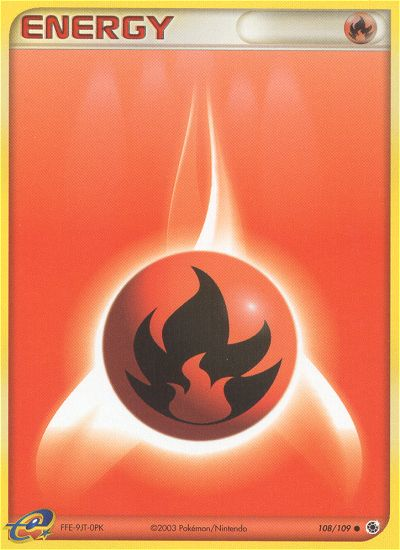 Fire Energy — Ruby & Sapphire #108 / 109