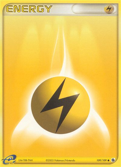 Lightning Energy — Ruby & Sapphire #109 / 109