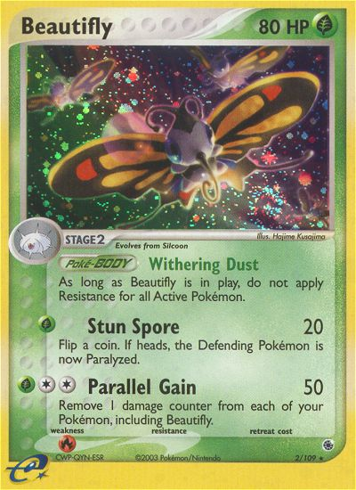 Beautifly — Ruby & Sapphire #002 / 109