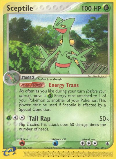 Sceptile — Ruby & Sapphire #020 / 109