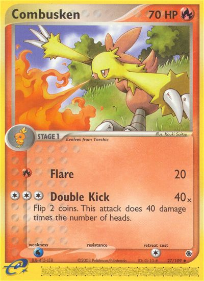 Combusken — Ruby & Sapphire #027 / 109