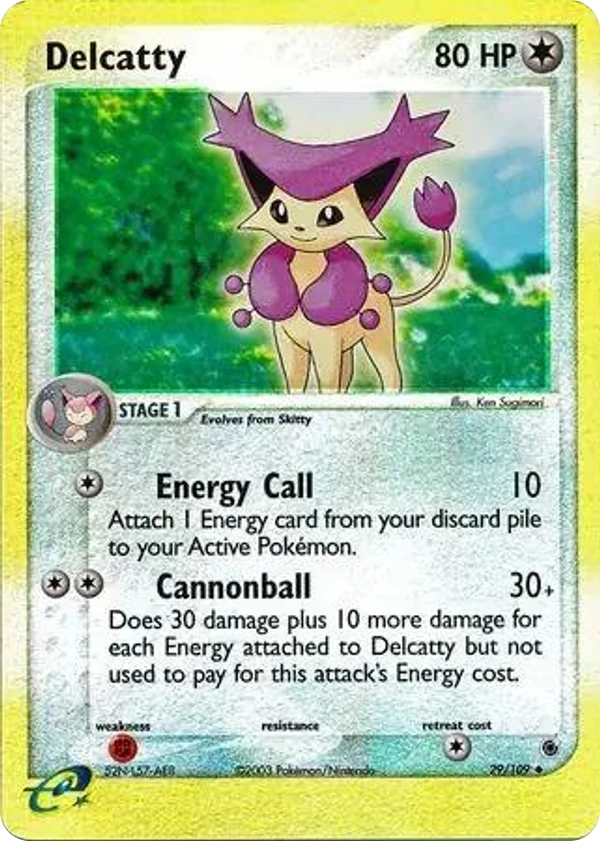 Delcatty — Ruby & Sapphire #029 / 109
