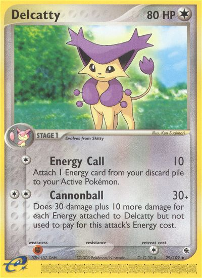 Delcatty — Ruby & Sapphire #029 / 109