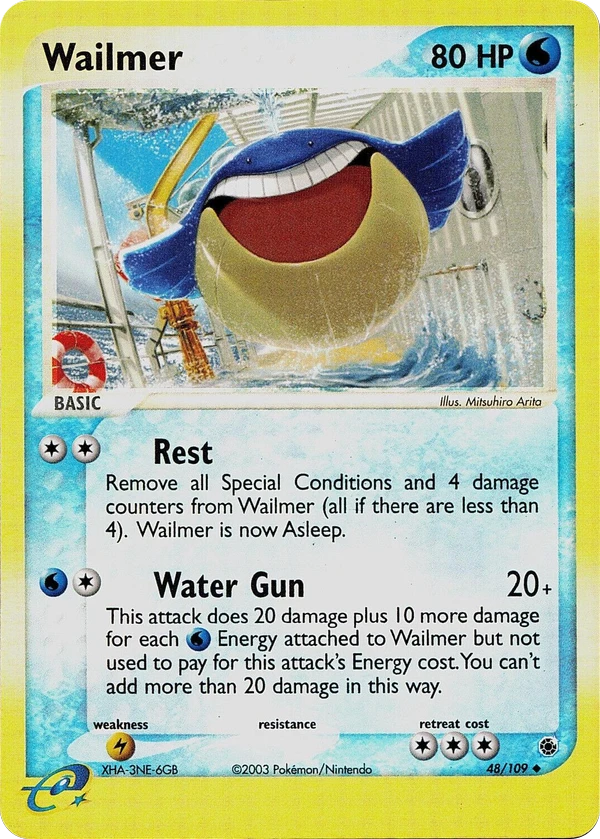 Wailmer — Ruby & Sapphire #048 / 109
