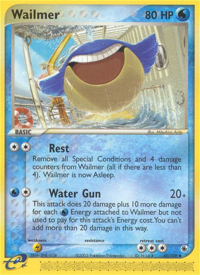 Wailmer — Ruby & Sapphire #048 / 109