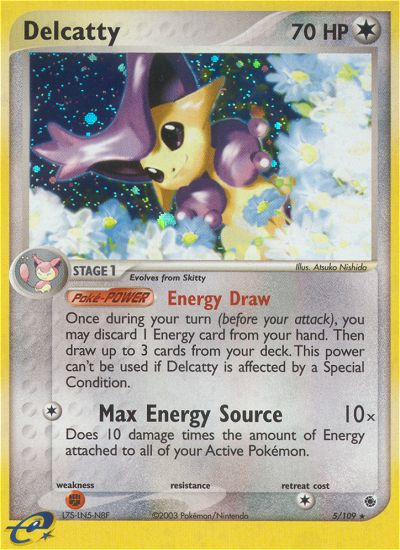 Delcatty — Ruby & Sapphire #005 / 109