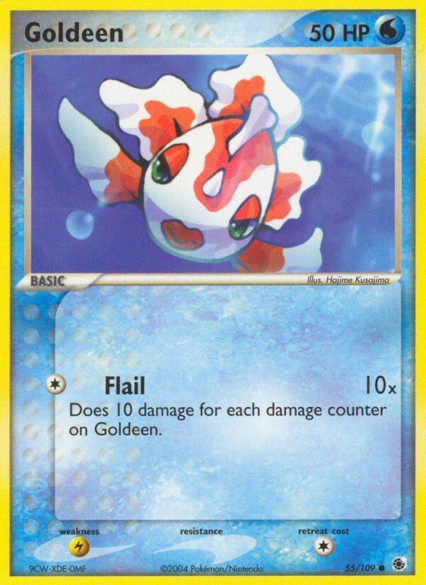 Goldeen — Ruby & Sapphire #055 / 109