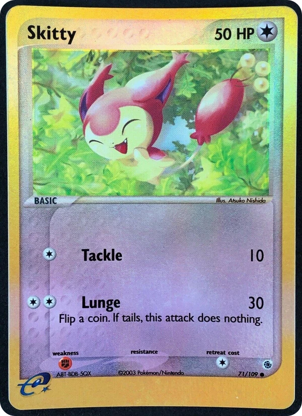 Skitty — Ruby & Sapphire #071 / 109