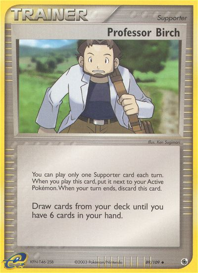 Professor Birch — Ruby & Sapphire #089 / 109