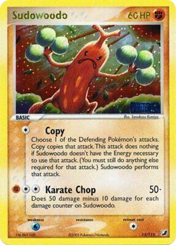 Sudowoodo — Unseen Forces #015 / 115