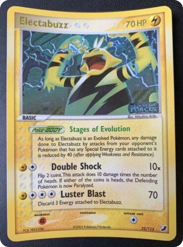 Electabuzz — Unseen Forces #022 / 115