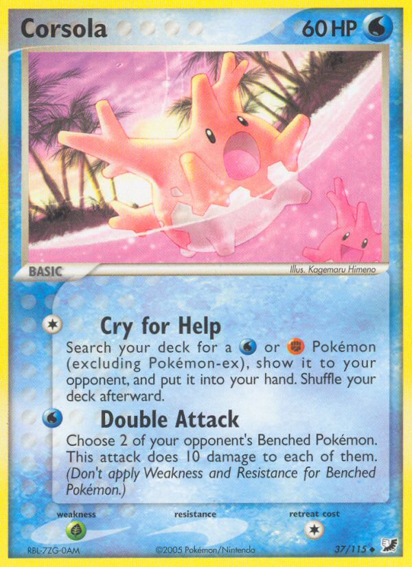Corsola — Unseen Forces #037 / 115