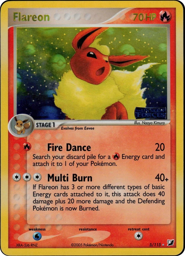 Flareon — Unseen Forces #005 / 115