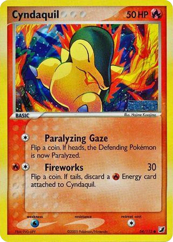 Cyndaquil — Unseen Forces #054 / 115