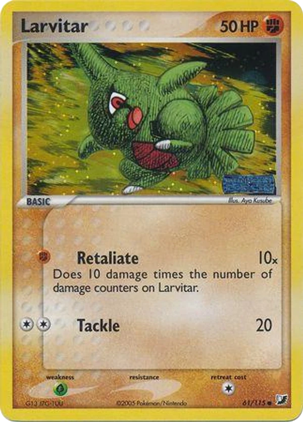 Larvitar — Unseen Forces #061 / 115