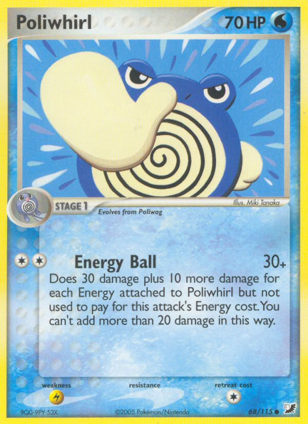 Poliwhirl — Unseen Forces #068 / 115