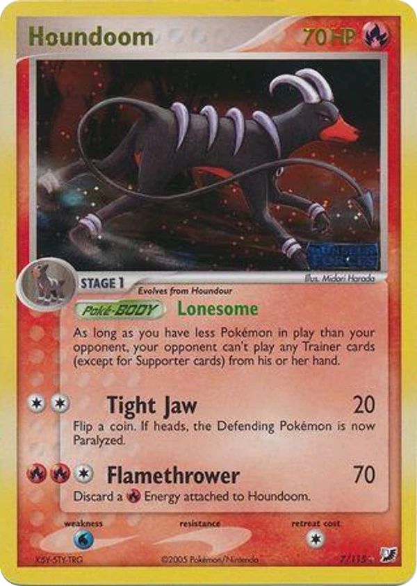 Houndoom — Unseen Forces #007 / 115