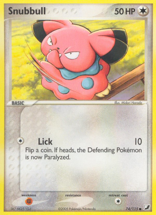 Snubbull — Unseen Forces #074 / 115