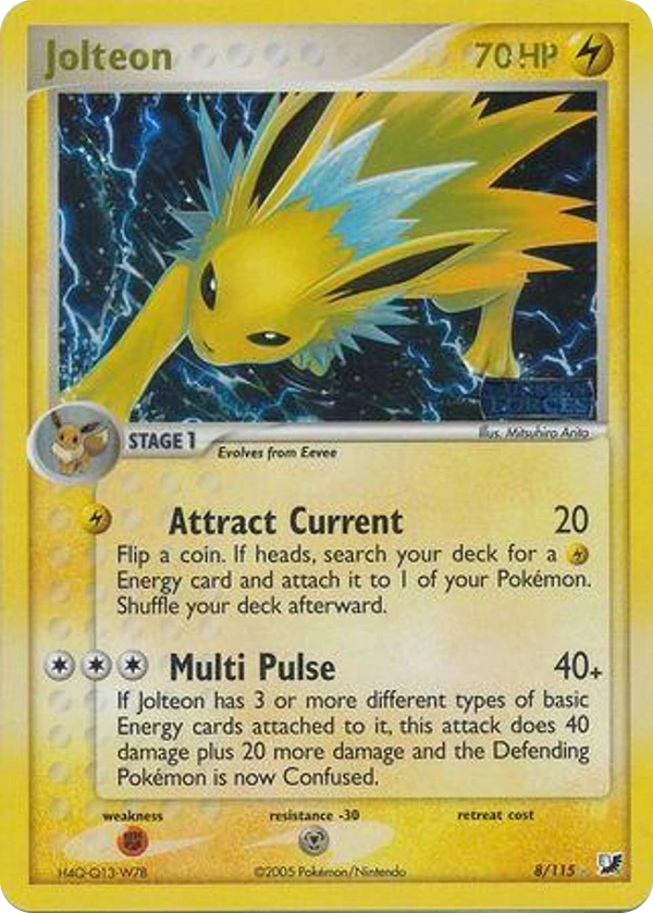 Jolteon — Unseen Forces #008 / 115