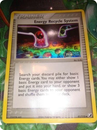 Energy Recycle System