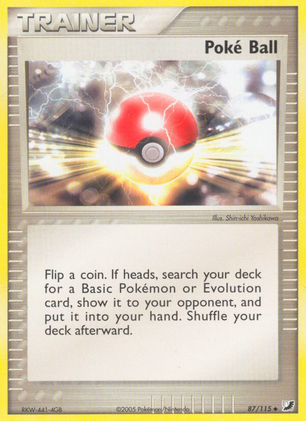 Poké Ball — Unseen Forces #087 / 115