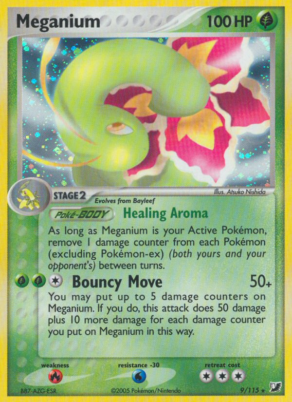 Meganium — Unseen Forces #009 / 115
