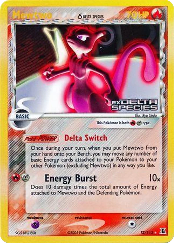 Mewtwo δ — Delta Species #012 / 113