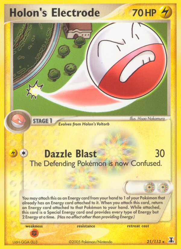 Holon's Electrode — Delta Species #021 / 113