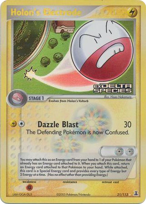 Holon's Electrode — Delta Species #021 / 113