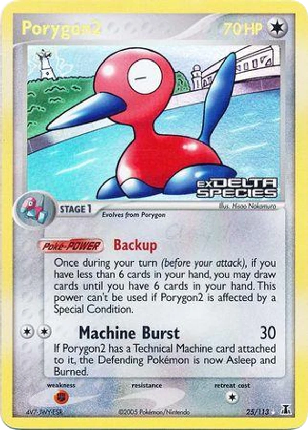 Porygon2 — Delta Species #025 / 113