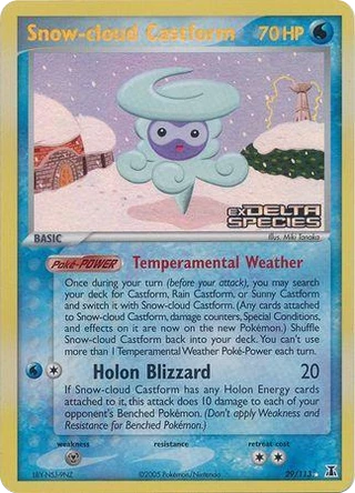 Snow-cloud Castform