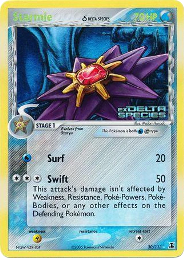 Starmie δ — Delta Species #030 / 113