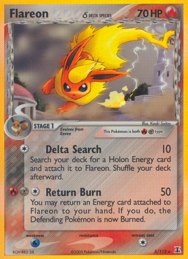 Flareon δ — Delta Species #005 / 113