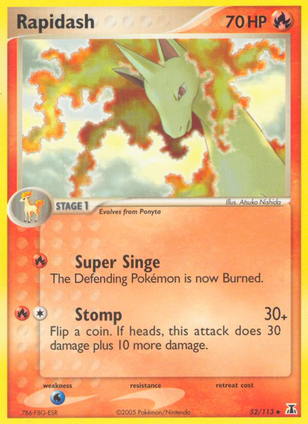 Rapidash — Delta Species #052 / 113
