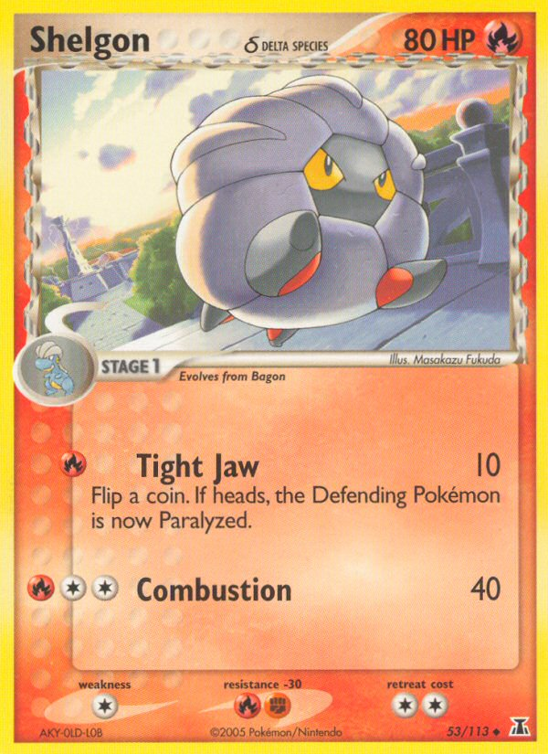 Shelgon δ — Delta Species #053 / 113