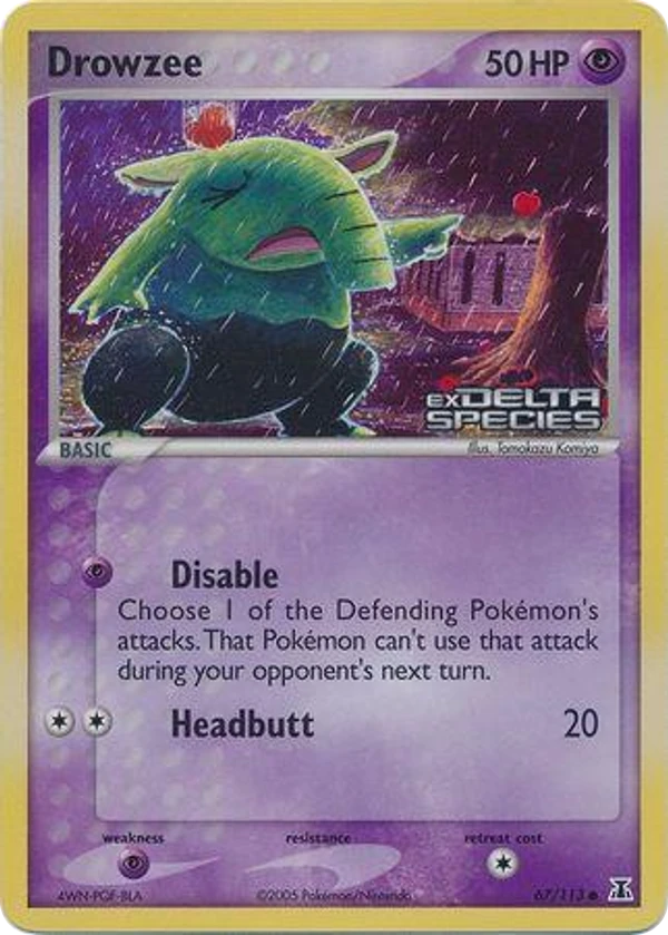 Drowzee — Delta Species #067 / 113