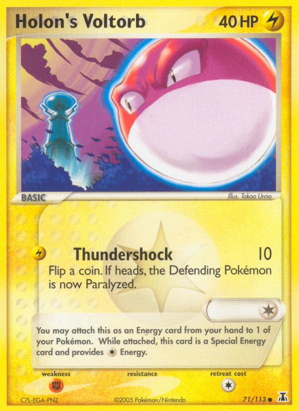 Holon's Voltorb — Delta Species #071 / 113